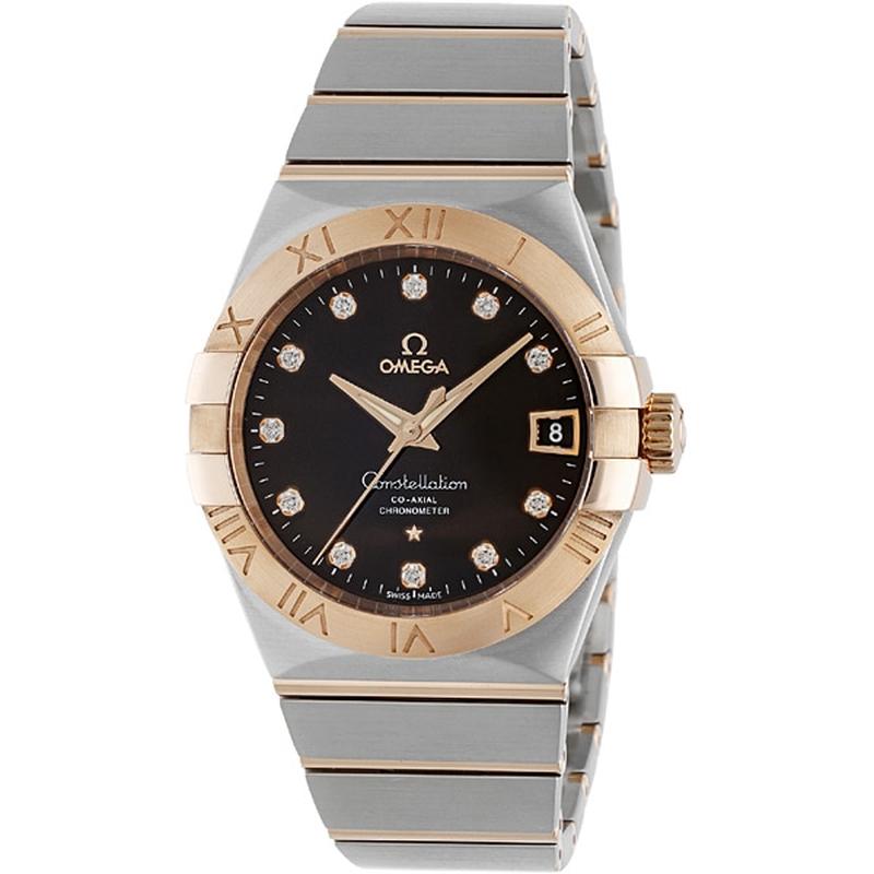 OMEGA 123.20.38.21.63.001 Watch - Constellation 5-Year Warranty [Parallel Import] Brown