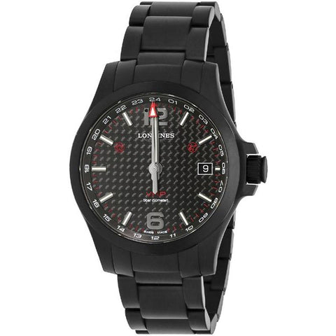 Longines Conquest V.H.P. [Conquest V.H.P.] 2-Year Warranty Black L3.718.2.66.6 [Parallel Import]