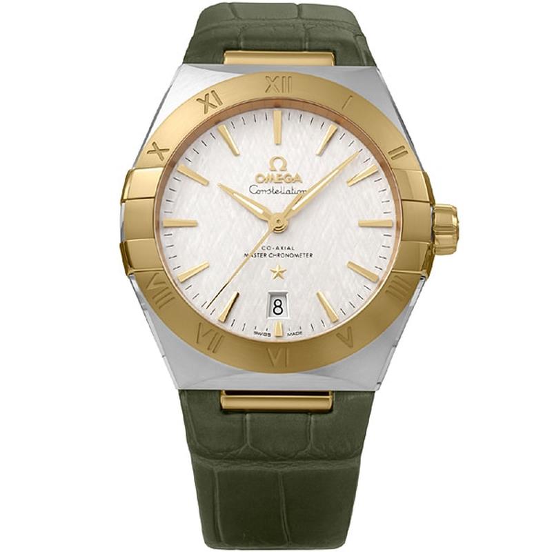 OMEGA 131.23.39.20.02.002 Watch - Constellation 5-Year Warranty Yellow Gold (Strap: Green) [Parallel Import]