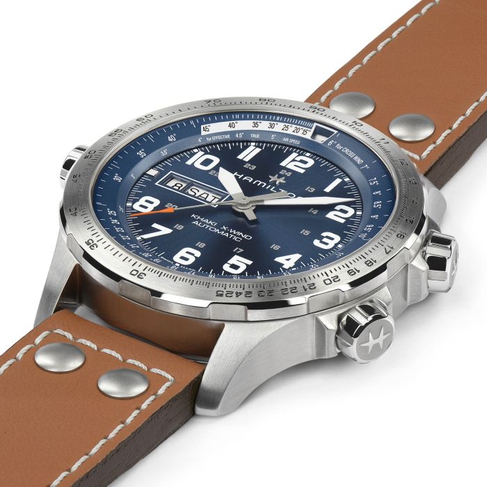 Hamilton H77765541 Watch - Khaki Aviation X-Wind Day Date Auto (Image 3)