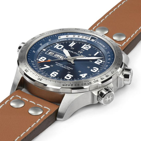 Hamilton H77765541 Watch - Khaki Aviation X-Wind Day Date Auto (Image 3)