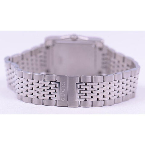 GUCCI Rectangle 2-Year Warranty Brown YA138504 [Parallel Import]