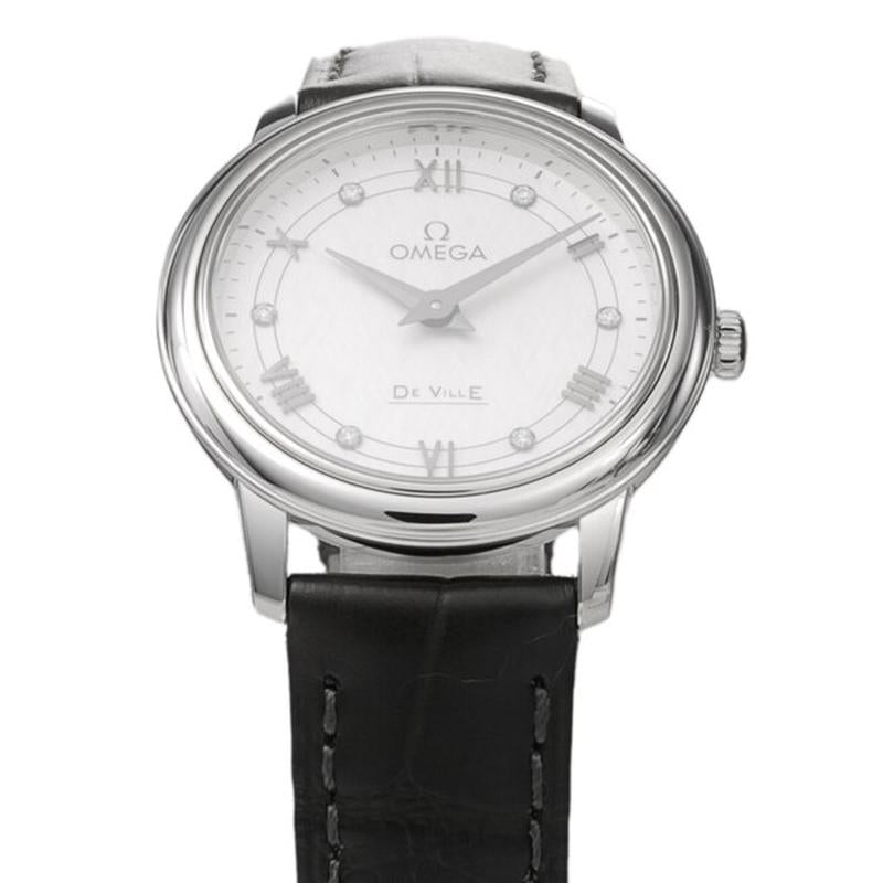 OMEGA 424.13.27.60.52.002 Watch - De Ville Prestige 5-Year Warranty Silver [Parallel Import] (Image 3)