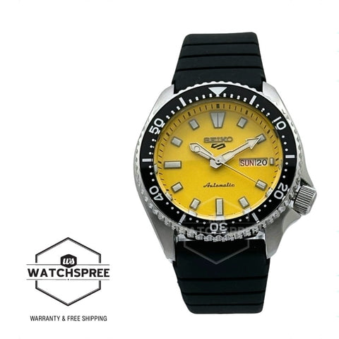 SEIKO 5 Sports SRPL87K1 Automatic Yellow Dial Men's Watch