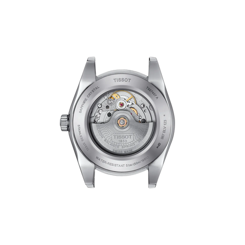 TISSOT T927.407.46.041.00 Swiss Automatic Watch - Stainless Steel Case - Sapphire Crystal - Water Resistant 100m