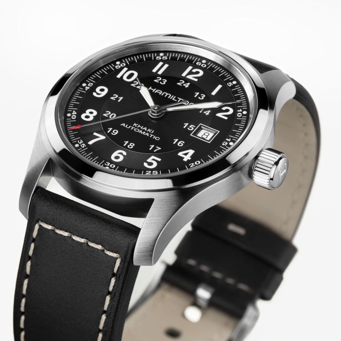 Hamilton H70605733 Watch - Khaki Field Auto 42 mm (Image 5)