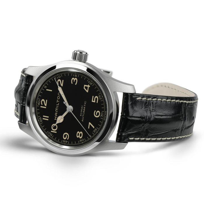 Hamilton H70605732 Watch - Khaki Field Murph 42mm Bracelet Bundle (Image 4)