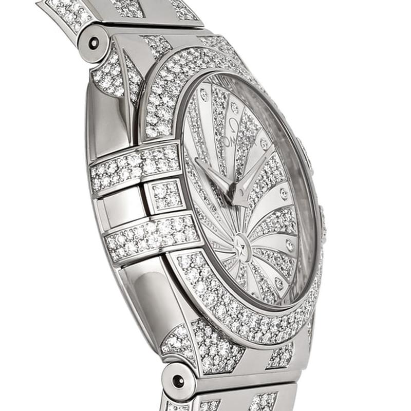 OMEGA 123.55.24.60.55.012 Watch - Constellation 5-Year Warranty White [Parallel Import] (Image 3)