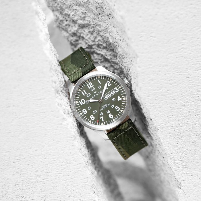 Hamilton H70535061 Watch - Khaki Field Khaki Field Day-Date (Image 8)