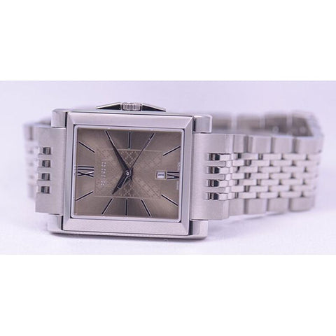 GUCCI Rectangle 2-Year Warranty Brown YA138504 [Parallel Import]