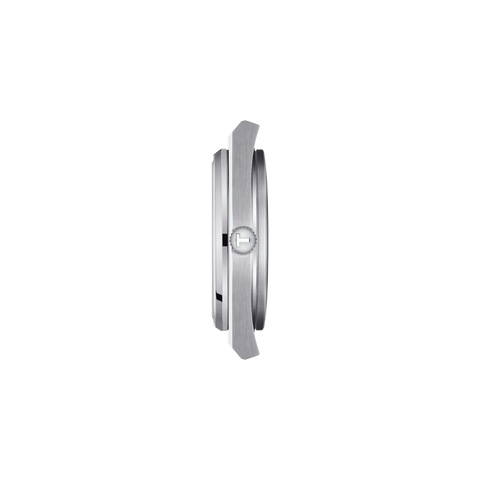 TISSOT T137.410.17.051.00 Watch - PRX Quartz Stylish Black Rubber Strap Water Resistant Swiss Made (Image 4)