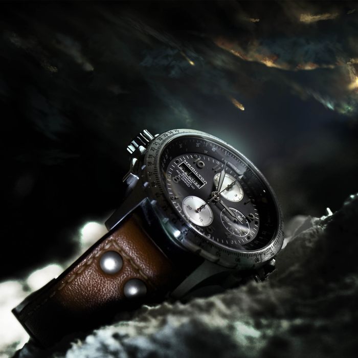 Hamilton H77616533 Watch - Khaki Aviation X-Wind Auto Chrono (Image 2)