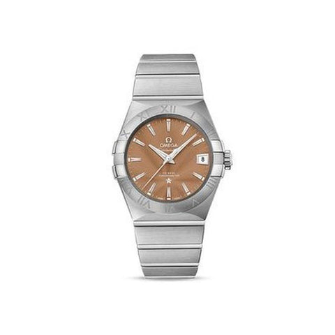 OMEGA Constellation 5-Year Warranty Brown 123.10.38.21.10.001 [Parallel Import]