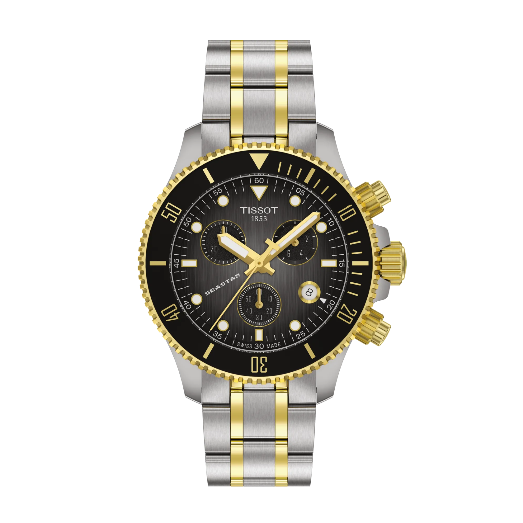 TISSOT T120.217.22.061.00 Watch - Swiss Automatic Movement Water Resistant 100m Elegant Stainless Steel Design (Image 10)