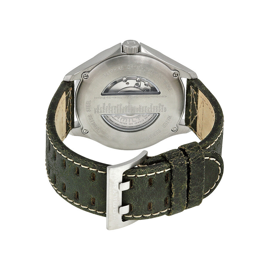 Hamilton H76655723 Watch - Khaki Aviation Khaki QNE Auto (Image 7)