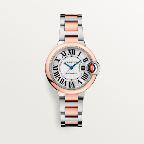 Cartier Ballon Bleu w2bb0032 Elegant Blue Dial Luxury Watch