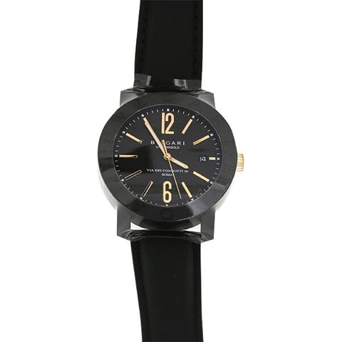 BVLGARI BBP40BCGLD Watch - Men's BVLGARI BVLGARI Black Parallel Import