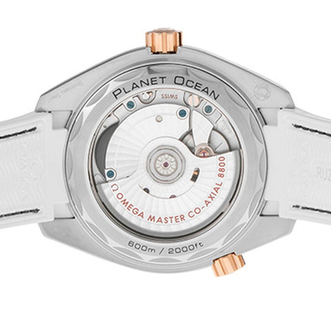 OMEGA 215.23.40.20.04.001 Seamaster Planet Ocean 600M 5-Year Warranty White Automatic Dive Watch