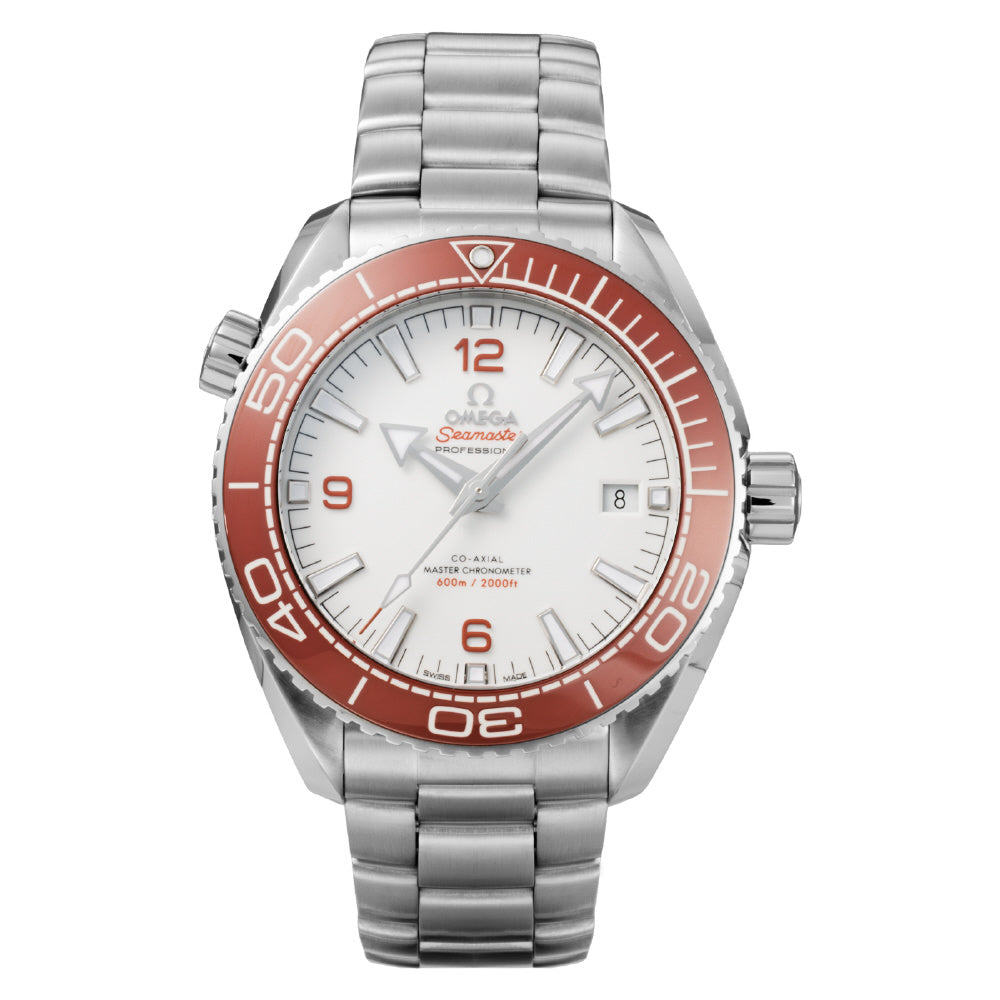 OMEGA 215.30.44.21.04.001 Watch - Seamaster Planet Ocean 600M 5-Year Warranty White Ceramic Automatic Movement