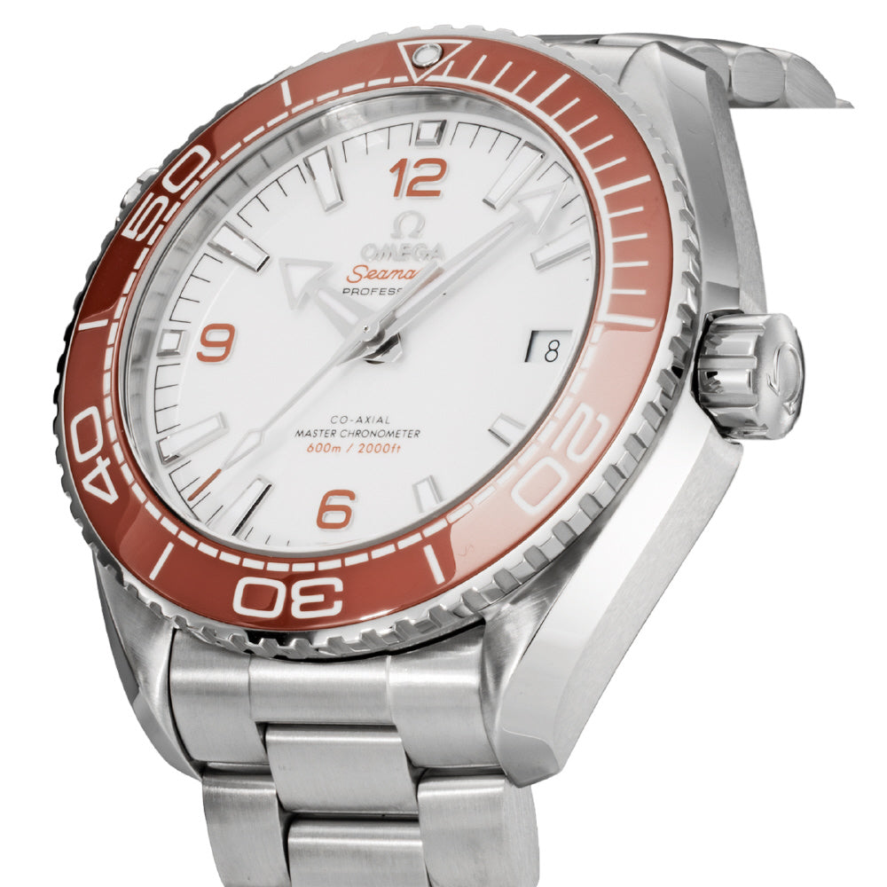 OMEGA 215.30.44.21.04.001 Watch - Seamaster Planet Ocean 600M 5-Year Warranty White Ceramic Automatic Movement (Image 2)
