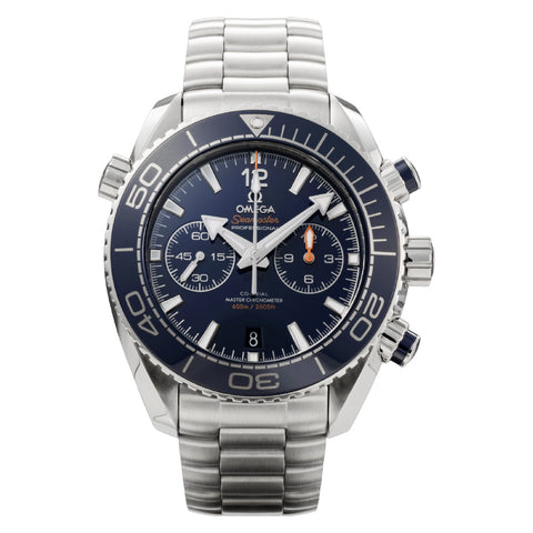OMEGA 215.30.46.51.03.001 Seamaster Planet Ocean 600M Automatic Watch Navy Blue 600M Water Resistance 5-Year Warranty