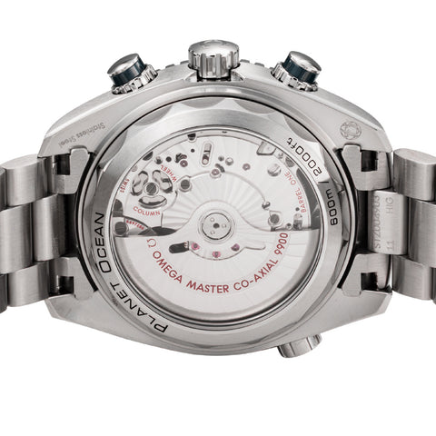 OMEGA 215.30.46.51.03.001 Seamaster Planet Ocean 600M Automatic Watch Navy Blue 600M Water Resistance 5-Year Warranty