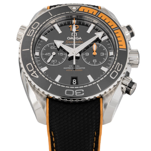 OMEGA 215.32.46.51.01.001 Seamaster Planet Ocean 600M 5-Year Warranty Black Dial Automatic Movement Water Resistant 600M