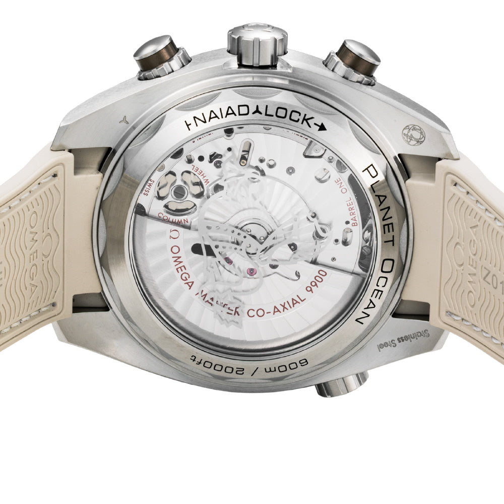 OMEGA 215.32.46.51.09.001 Watch - Seamaster Planet Ocean 600M 5-Year Warranty Beige Automatic Dive Watch (Image 5)