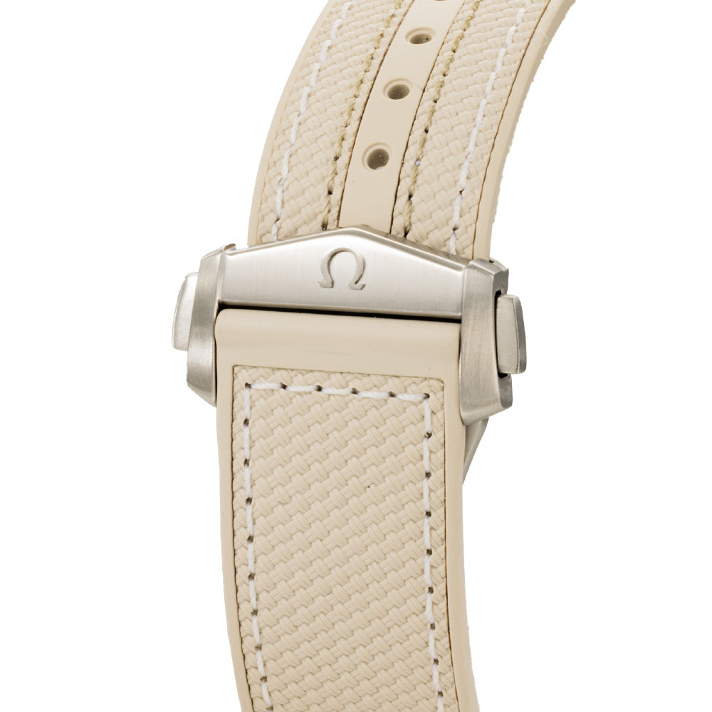OMEGA 215.32.46.51.09.001 Watch - Seamaster Planet Ocean 600M 5-Year Warranty Beige Automatic Dive Watch (Image 6)