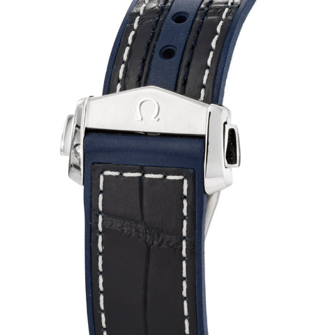 OMEGA 215.33.44.21.03.001 Seamaster Planet Ocean 600M 5 Year Warranty Blue Ceramic Bezel Automatic Movement