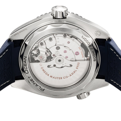 OMEGA 215.33.44.21.03.001 Seamaster Planet Ocean 600M 5 Year Warranty Blue Ceramic Bezel Automatic Movement