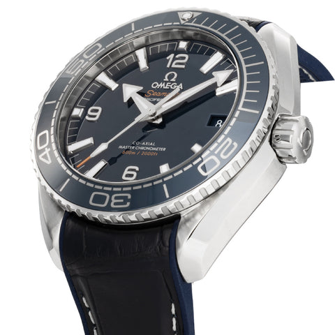 OMEGA 215.33.44.21.03.001 Seamaster Planet Ocean 600M 5 Year Warranty Blue Ceramic Bezel Automatic Movement