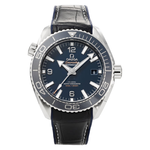 OMEGA 215.33.44.21.03.001 Seamaster Planet Ocean 600M 5 Year Warranty Blue Ceramic Bezel Automatic Movement