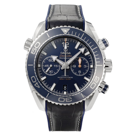OMEGA 215.33.46.51.03.001 Watch - Seamaster Planet Ocean 600M Blue 5 Year Warranty Automatic Dive Watch