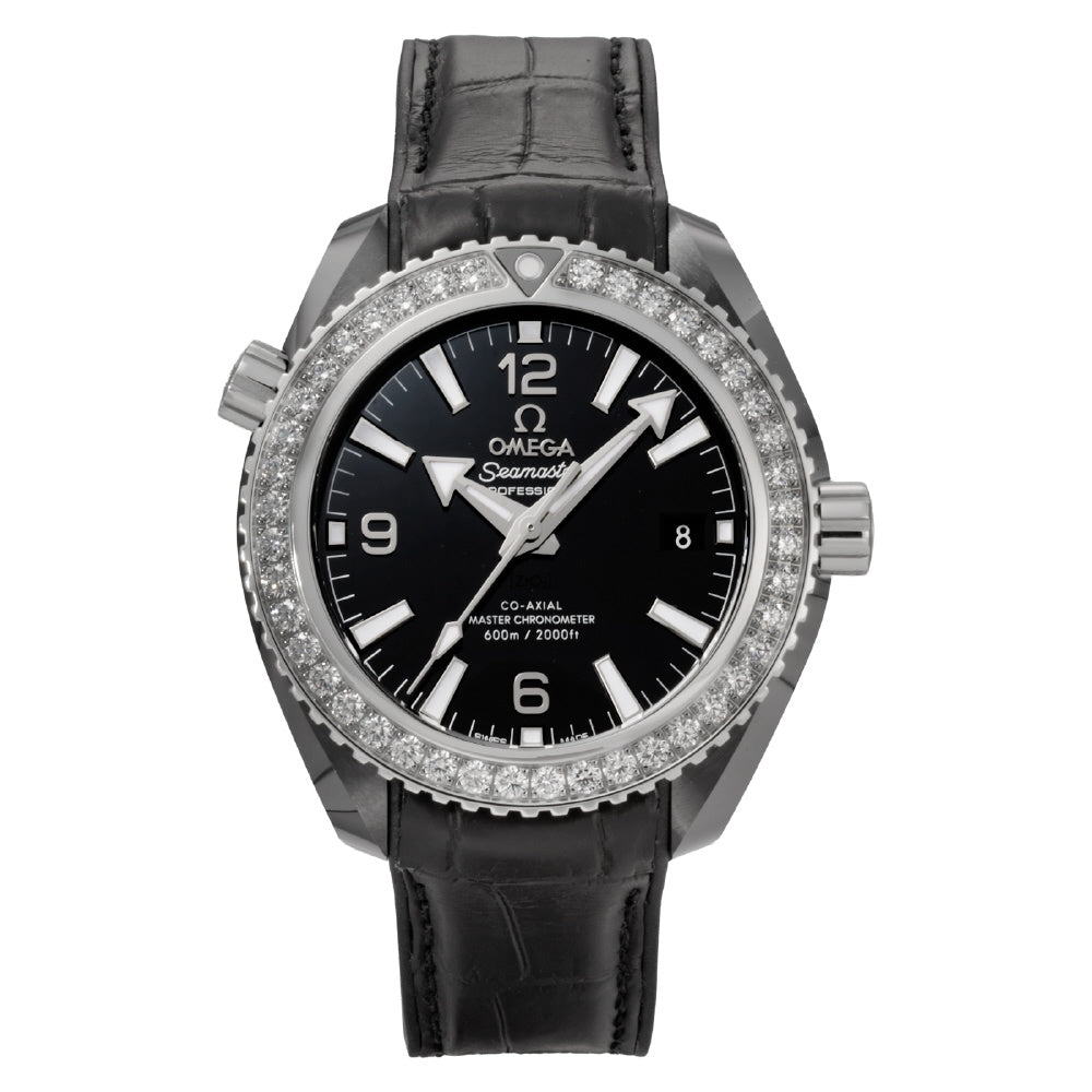 OMEGA 215.98.40.20.01.001 Watch - Seamaster Planet Ocean 600M 5-Year Warranty Black Ceramic Automatic