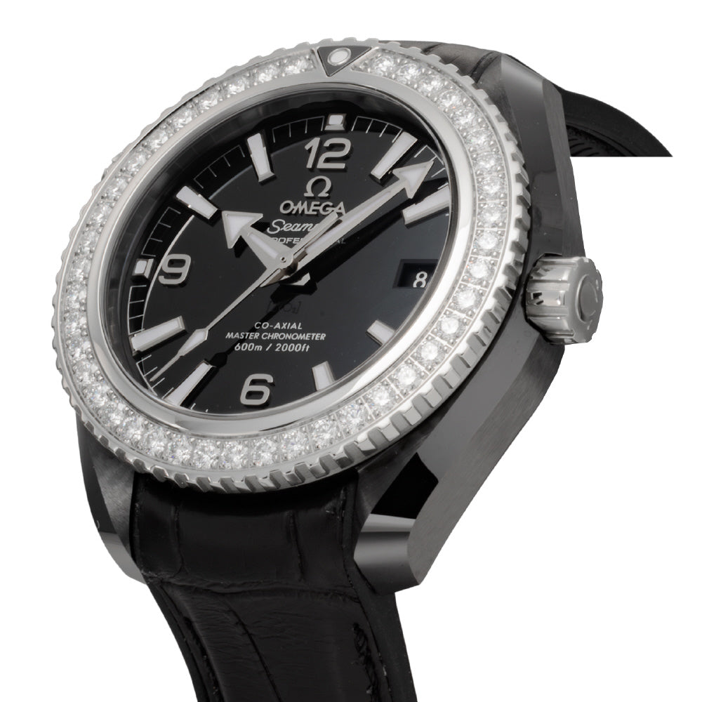 OMEGA 215.98.40.20.01.001 Watch - Seamaster Planet Ocean 600M 5-Year Warranty Black Ceramic Automatic (Image 2)