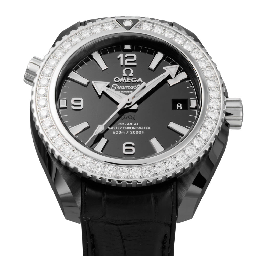 OMEGA 215.98.40.20.01.001 Watch - Seamaster Planet Ocean 600M 5-Year Warranty Black Ceramic Automatic (Image 3)