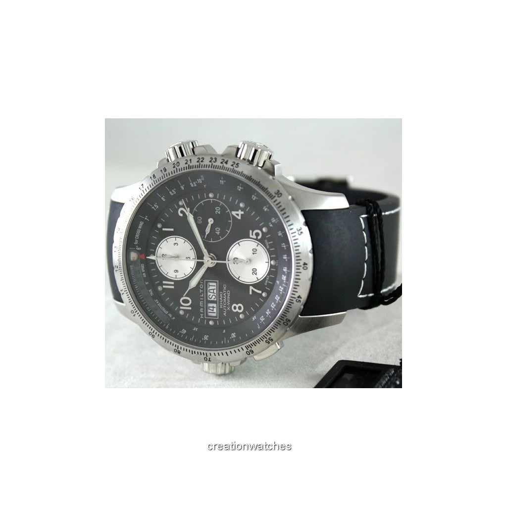 Hamilton H77616333 Watch - Khaki Aviation X-Wind Auto Chrono (Image 5)
