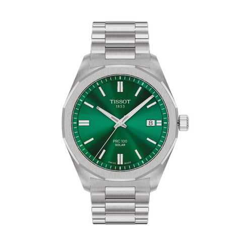TISSOT PRC 100 T1514221109100 Solar 39mm Watch
