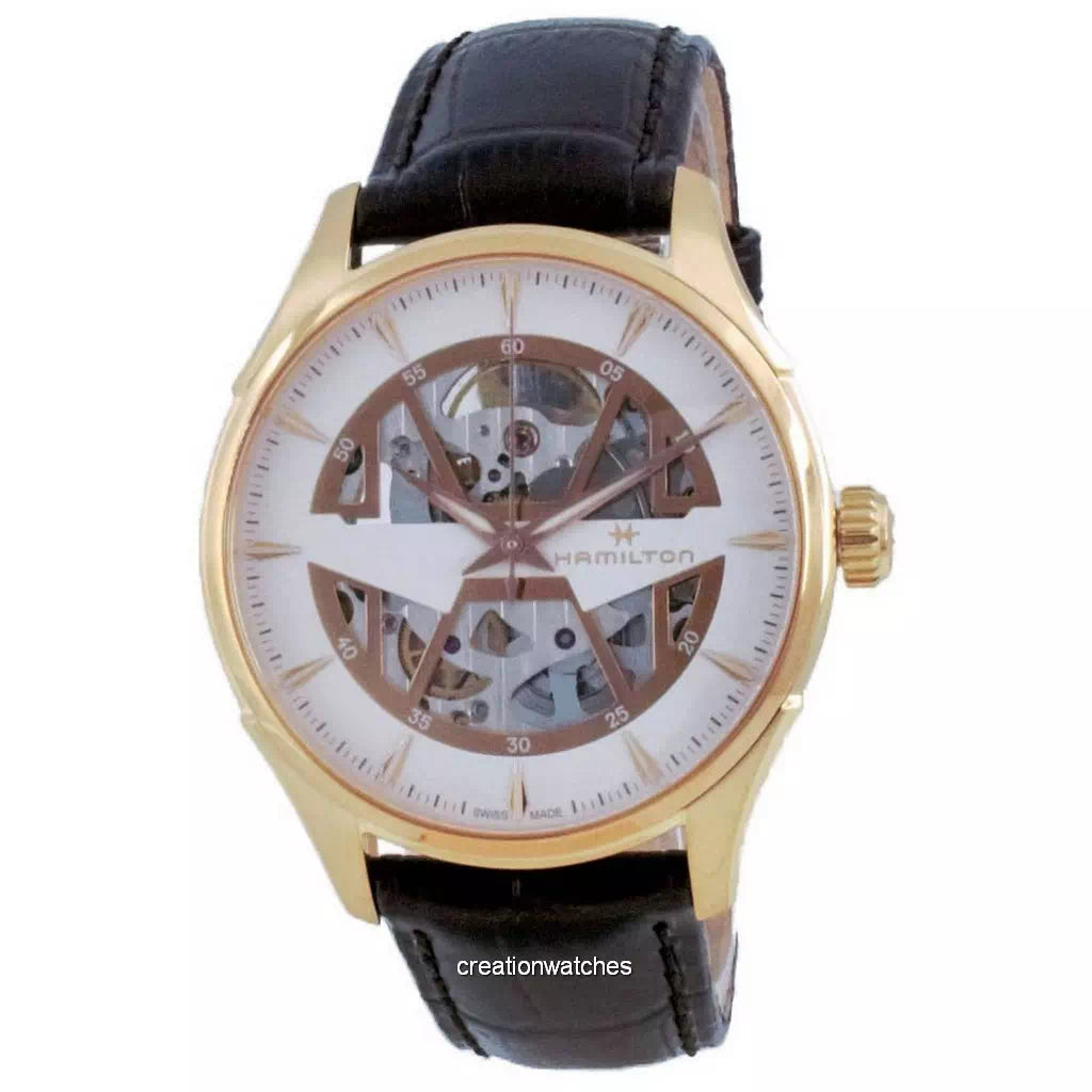 Hamilton H42505510 Watch - Jazzmaster Skeleton Auto (Image 2)