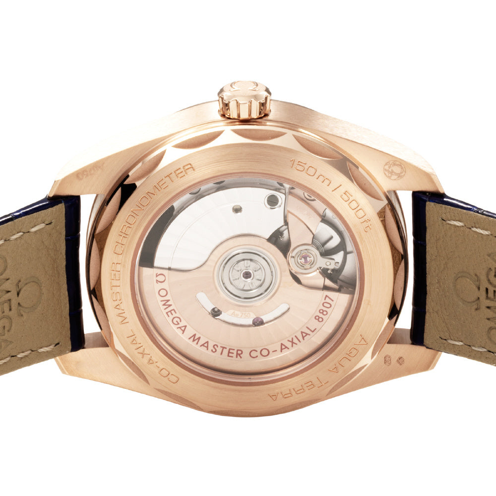 OMEGA 220.58.38.20.99.005 Watch - Seamaster Aqua Terra 5 Year Warranty White Dial Automatic Movement Water Resistant (Image 5