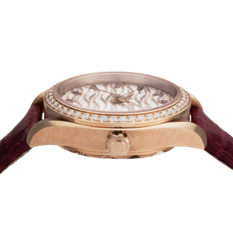 OMEGA 22058342099004 Seamaster Aqua Terra 5-Year Warranty White Pearl Dial Automatic Movement Elegant Design