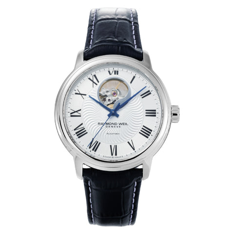 2227STC00659B Maestro 2-Year Warranty Silver Stainless Steel Water Resistant Elegant Design