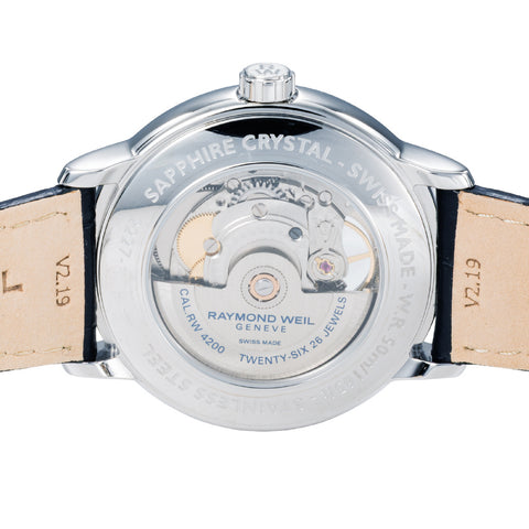 2227STC00659B Maestro 2-Year Warranty Silver Stainless Steel Water Resistant Elegant Design