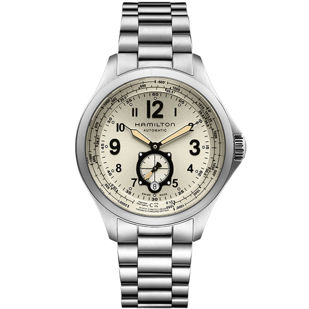 Hamilton H76655123 Watch - Khaki Aviation Khaki QNE Auto (Image 2)