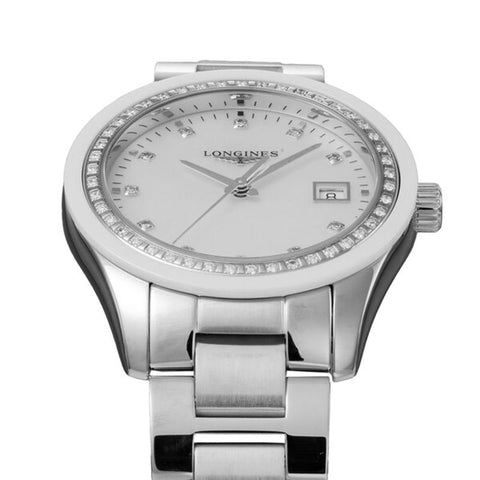 Longines Conquest 2-Year Warranty White L2.387.0.87.6 [Parallel Import]