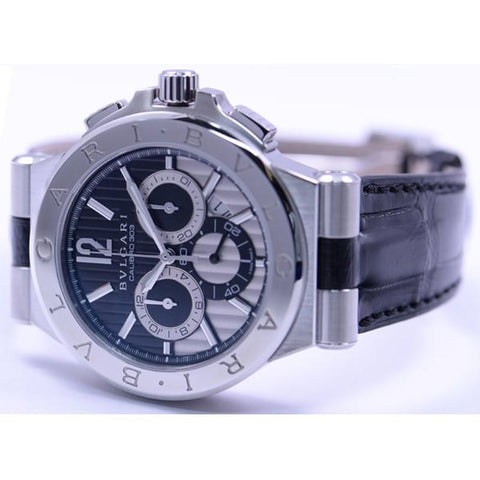 BVLGARI DG42BSLDCH Watch - Men's Diagono Black Automatic Watch Parallel Import 2-Year Warranty (Image 3)