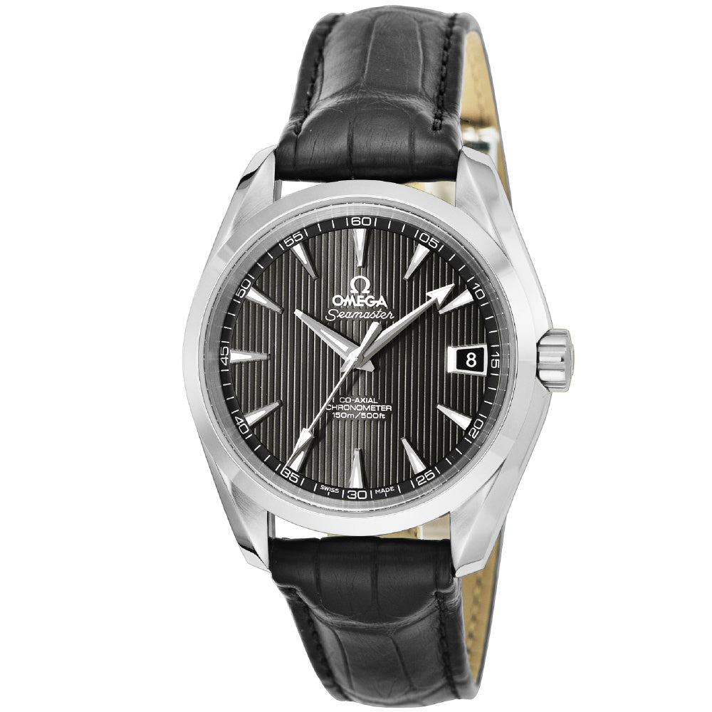 OMEGA 231.13.39.21.06.001 Watch - Seamaster Aqua Terra 5-Year Warranty Grey Dial Automatic Movement Water Resistant