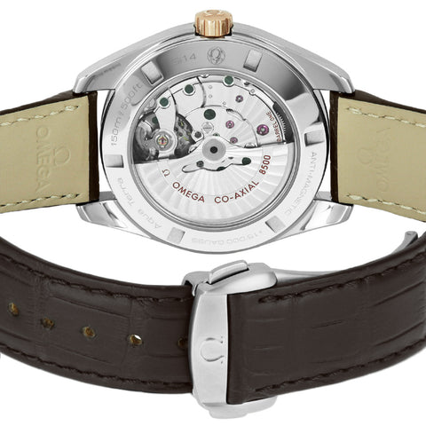 OMEGA 231.23.42.21.06.003 Watch - Seamaster Aqua Terra, 5-Year Warranty, Gray Dial, Automatic Movement, Water Resistant (Imag