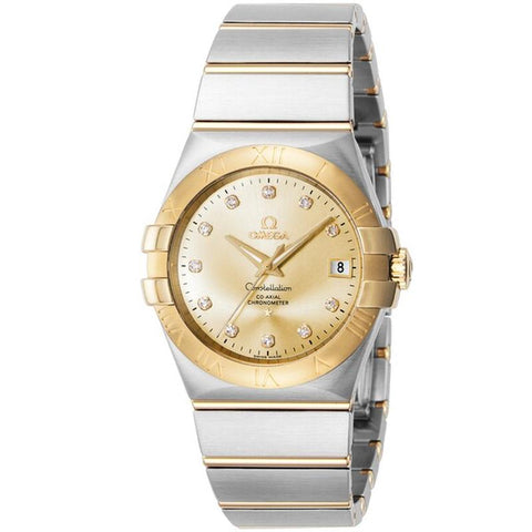 OMEGA Constellation 5-Year Warranty Dial: Yellow x Case: Yellow Gold 123.20.35.20.58.001 [Parallel Import]
